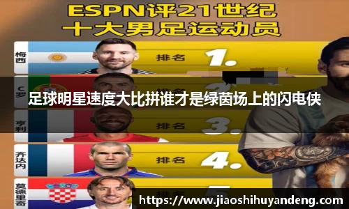足球明星速度大比拼谁才是绿茵场上的闪电侠